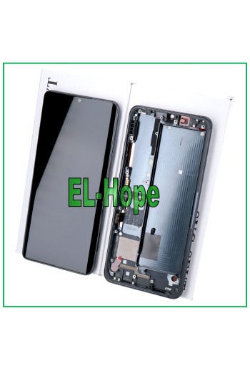 LCD DISPLAY FRAME ORIGINAL XIAOMI MI CC9 PRO M1910F4E TOUCH GLASS BLACK TARNISH