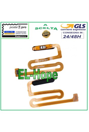 FLAT FINGERPRINT KEY FINGERPRINT SENSOR SAMSUNG GALAXY A12 SM A127 BLACK