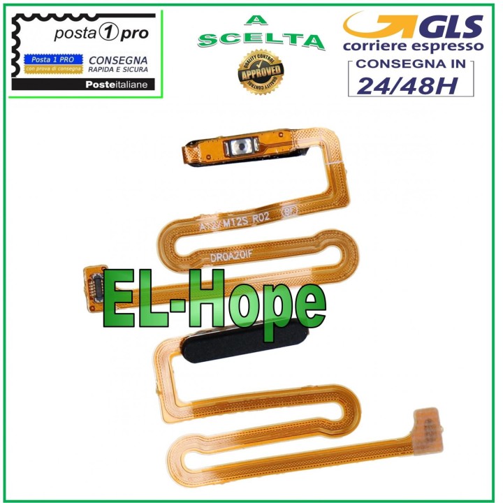 FLAT FINGERPRINT KEY FINGERPRINT SENSOR SAMSUNG GALAXY A13 SM A137 BLACK