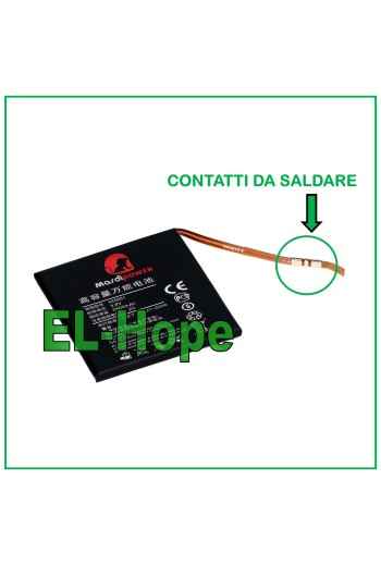 UNIVERSAL REPLACEMENT BATTERY FOR MEDIACOM SMARTPHONE AND TABLET 3.8V 2800mAh 
