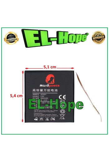 UNIVERSAL REPLACEMENT BATTERY FOR HTC SMARTPHONE AND TABLET 3.8V 2800mAh 