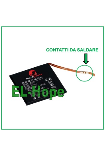 UNIVERSAL REPLACEMENT BATTERY FOR ASUS SMARTPHONE AND TABLET 3.8V 2800mAh 