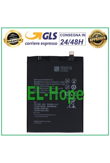 BATTERY HB356687ECW FOR HUAWEI P SMART PLUS INE-LX1 NOVA 3i PARI ORIGINAL