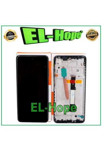 DISPLAY TOUCH + FRAME PARI ORIGINAL SERVICE XIAOMI POCO X3 PRO M2102J20SI BLACK