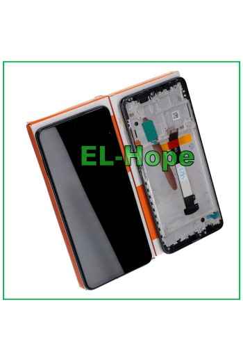 DISPLAY TOUCH + FRAME PARI ORIGINAL SERVICE XIAOMI POCO X3 NFC M2007J20CI BLACK