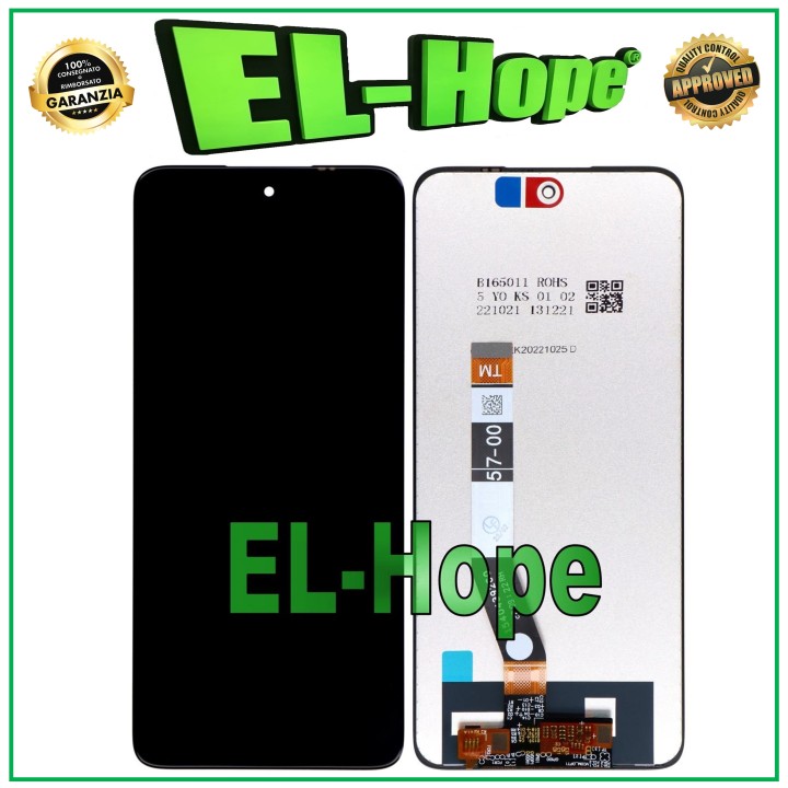 LCD DISPLAY FOR MOTOROLA MOTO G62 5G XT2223 TOUCH SCREEN GLASS SCREEN BLACK