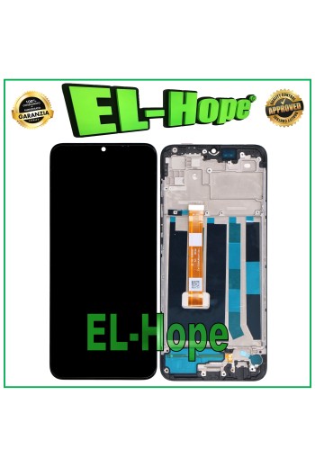 LCD DISPLAY + FRAME FOR OPPO A35 2021 PEHM00 TOUCH GLASS SCREEN MONITOR BLACK