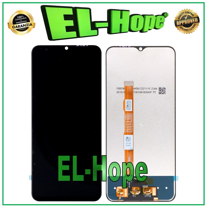 LCD DISPLAY FOR VIVO Y53S V2058 V2111A TOUCH SCREEN MONITOR GLASS SCREEN BLACK