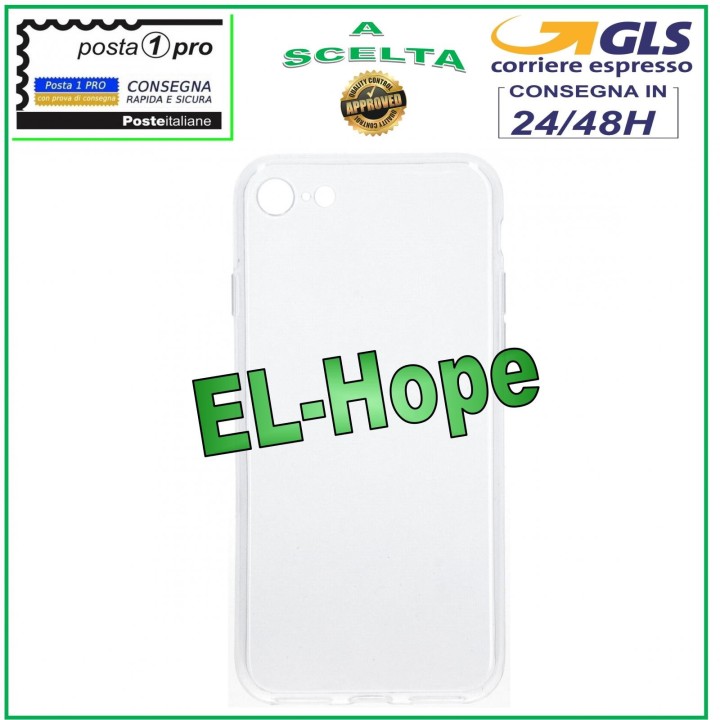 PROTECTIVE CASE COVER TRANSPARENT FOR APPLE IPHONE 7 7G TPU SOFT GEL