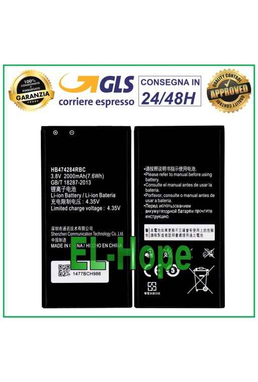 HB474284RBC BATTERY FOR HUAWEI Y560 Y560-L01 Y5 U21 Y541 C8816 2000 mAh BATTERY