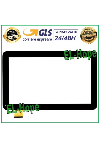 TOUCH SCREEN GLASS MAJESTIC TAB 302N 3G 10.1 TABLET DIGITIZER ORIGINAL BLACK