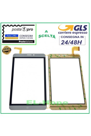 TOUCH SCREEN GLASS MEDIACOM SMARTPAD Hx 7 HD M-SP7HXAH ORIGINAL GREY