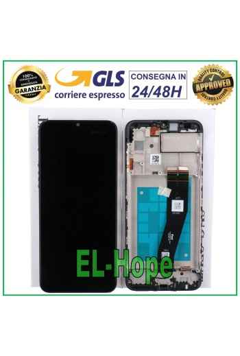 ORIGINAL LCD DISPLAY FRAME SAMSUNG GALAXY M02S SM-M025 TOUCH SCREEN BLACK GLASS