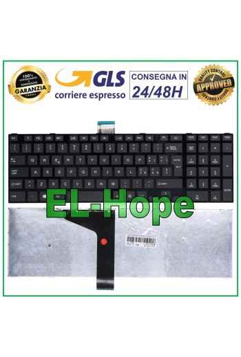 ITALIAN KEYBOARD FOR TOSHIBA SATELLITE NOTEBOOK SERIES C50 C50A C50D C55 C5 BLACK