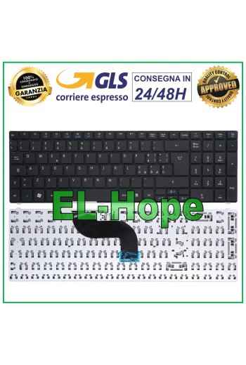 ITALIAN KEYBOARD FOR ACER ASPIRE 5733 5736 5738 5739 5740 5741 BLACK NOTEBOOK