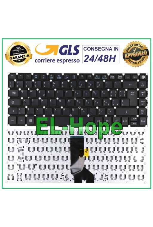 ITALIAN KEYBOARD FOR ACER ASPIRE 3830T-6492 3830T-6608 BLACK