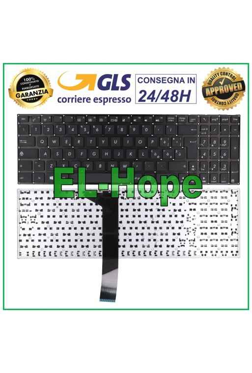 ITALIAN KEYBOARD FOR ASUS NOTEBOOK X550 K550 F550 R510 F552 P550 X501 BLACK
