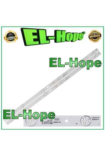 KIT OF 2 6 LED STRIP BARS FOR HAIER TV 32 4C-LB320T-GY6 LE32B750 LE32D99 LED32B75