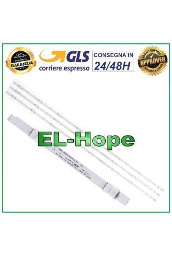 KIT 3 LED STRIP BARS FOR TV 40 SAMSUNG HG40AE HG40EE HG40ND HG40NE HG40NF