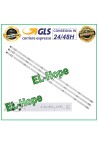 KIT OF 3 7 LED STRIP BARS FOR TV 43 LG 43UJ65-UHD-L LC43490061A LC43490089A