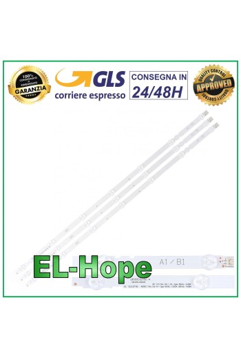 KIT 3 LED TV BARS LG 32 32ROW2.1-REV0.0-1-B1-TYPE / 32ROW2.1-REV0.9-1-A1-TYPE