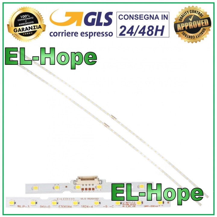 KIT 2 BARS 54 LED TV 65 SAMSUNG UN65NU7200 HG65NJ678U UN65NU710D UN65NU6080