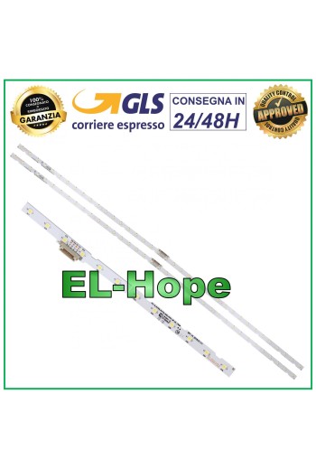 KIT 2 BARS 38 LED FOR TV 49 SAMSUNG HG49AJ670U / HG49AJ690U / HG49EJ690UBX