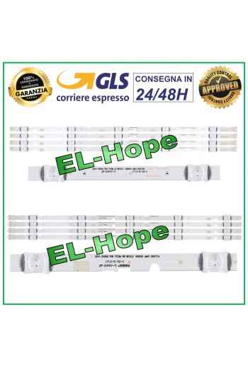 KIT 8 LED BARS FOR TV 49/50 SAMSUNG AGS45538 49INCH-FHD BN96-3777 LM41-0047