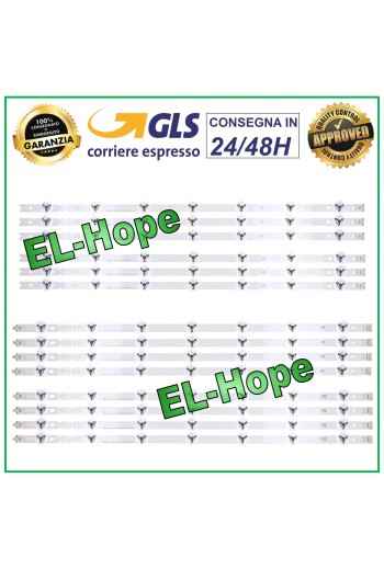KIT 12 LED BARS FOR TV 55 LG 55LB671 55LB672 55LB673 55LB674 55LB675 55LB676
