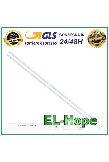 KIT 2 BARS 7 LED TV 40 CHANGHONG C400F18E1CG01 SABA SA40S57N OK ODL40671F-TB