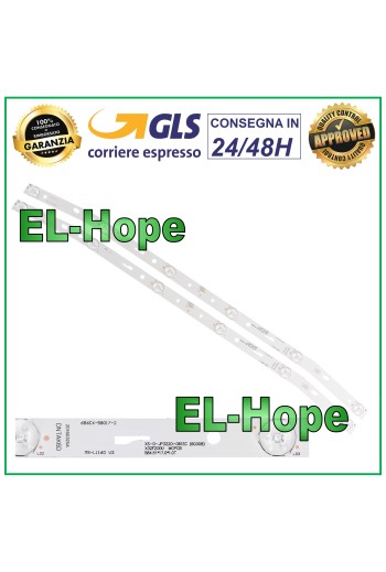 KIT OF 2 BARS FOR TV 32 NORDMENDE JS-D-JP3220-061EC 32LED38P ND32N2000J ND32S300