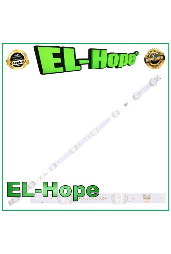 8 LED STRIP BAR FOR TV 32 LG SSC_32LM63 SSC_Y19_32LM63-REV00 191115 L600mm 3V