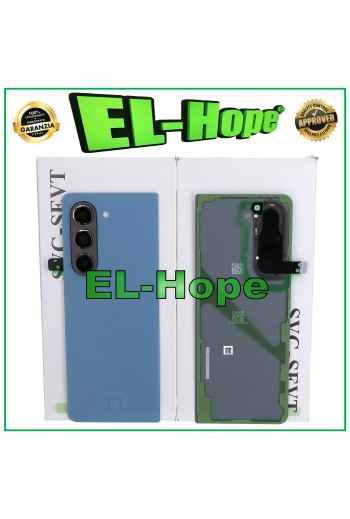 ORIGINAL SAMSUNG GALAXY Z FOLD 5 5G SM-F946B BLUE BACK CASE COVER
