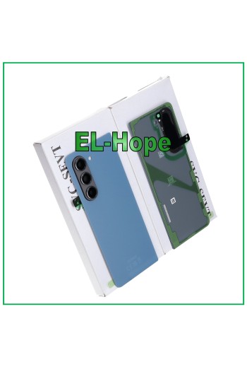 ORIGINAL SAMSUNG GALAXY Z FOLD 5 5G SM-F946B BLUE BACK CASE COVER