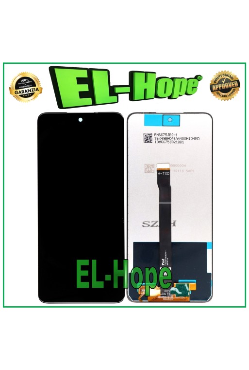 LCD DISPLAY FOR HUAWEI HONOR 10X LITE TOUCH SCREEN ASSEMBLED GLASS SCREEN BLACK