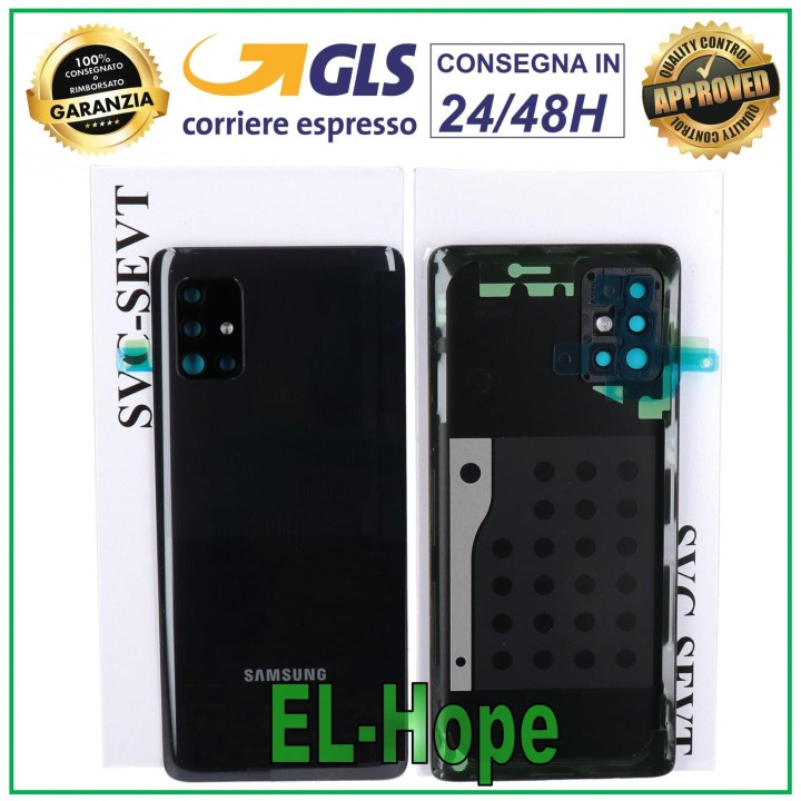ORIGINAL SAMSUNG GALAXY A51 5G SM-A516 BACK COVER BATTERY COVER BLACK