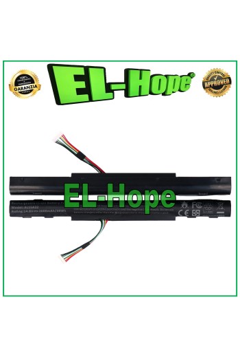 ACER KT.00403.025 2600 mAh 14.8V BLACK NOTEBOOK BATTERY EQUAL TO ORIGINAL