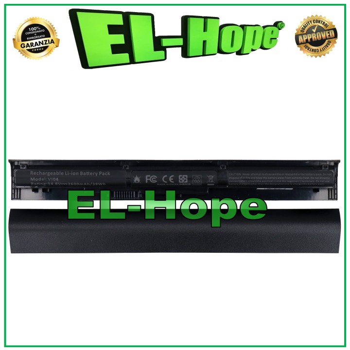 VI04 HSTNN-LB6K BATTERY FOR HP Probook Series 445 G2, 450 G2, 455 G2 Envy 14 15