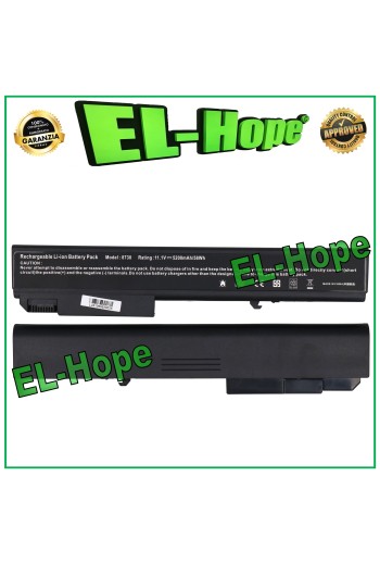 HP 8730 HSTNN-LB60 5200 mAh 11.1V 58Wh BLACK NOTEBOOK BATTERY EQUAL TO ORIGINAL