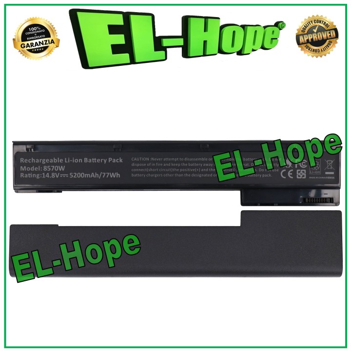 HP COMPAQ 8570W 632425001 5200mAh 14.8V ORIGINAL NOTEBOOK PC BATTERY
