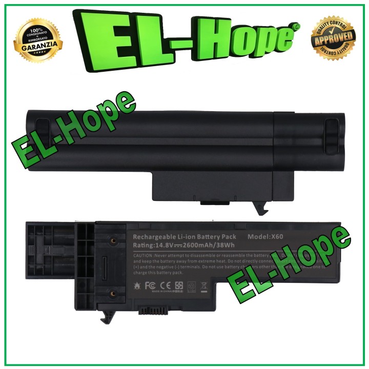 BATTERY FOR LENOVO NOTEBOOK 93P5028 40Y7903 93P5027 42T4505 BLACK EQUAL ORIGINAL