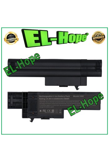 BATTERY FOR LENOVO NOTEBOOK 92P1166 92P1164 2600 mAh 14.8V BLACK EQUAL TO ORIGINAL