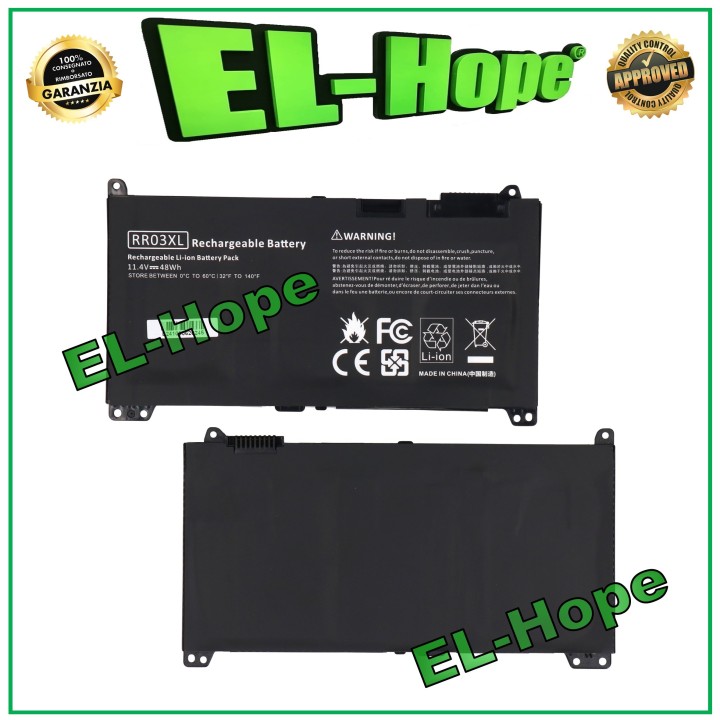 HP 851477-832 HSTNN-Q03C HSTNN-Q06C BLACK NOTEBOOK BATTERY EQUAL TO ORIGINAL