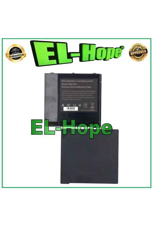 ASUS G74S G74W G74JH 5200 mAh 14.8V BLACK NOTEBOOK BATTERY EQUAL TO ORIGINAL