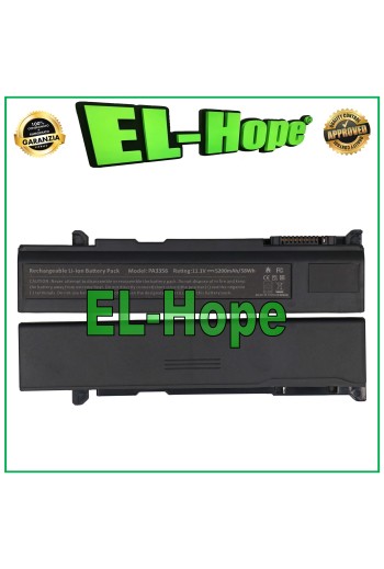 TOSHIBA PA3817U1BRS 5200 mAh 11.1V BLACK NOTEBOOK BATTERY EQUAL TO ORIGINAL