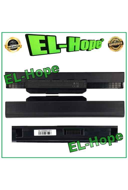 ASUS A43EI241SVSL 5200mAh 11.1V BLACK NOTEBOOK BATTERY EQUAL TO ORIGINAL