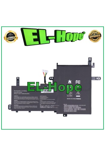 ASUS K531FL 3646mAh 11.52V 42Wh BLACK NOTEBOOK PC BATTERY EQUAL TO ORIGINAL