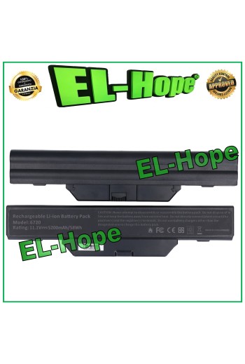 HP 6720 HSTNNI39C 5200mAh 11.1V BLACK NOTEBOOK BATTERY EQUAL TO ORIGINAL