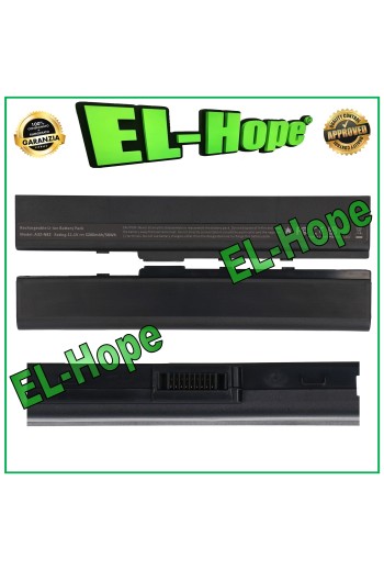 ASUS A41-K52 A42-K52 5200 mAh 11.1V BLACK NOTEBOOK BATTERY EQUAL TO ORIGINAL