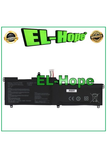 BATTERY FOR PC ASUS C41N1541 / 0B200-02070000 5000mAh 15.2V BLACK EQUAL ORIGINAL